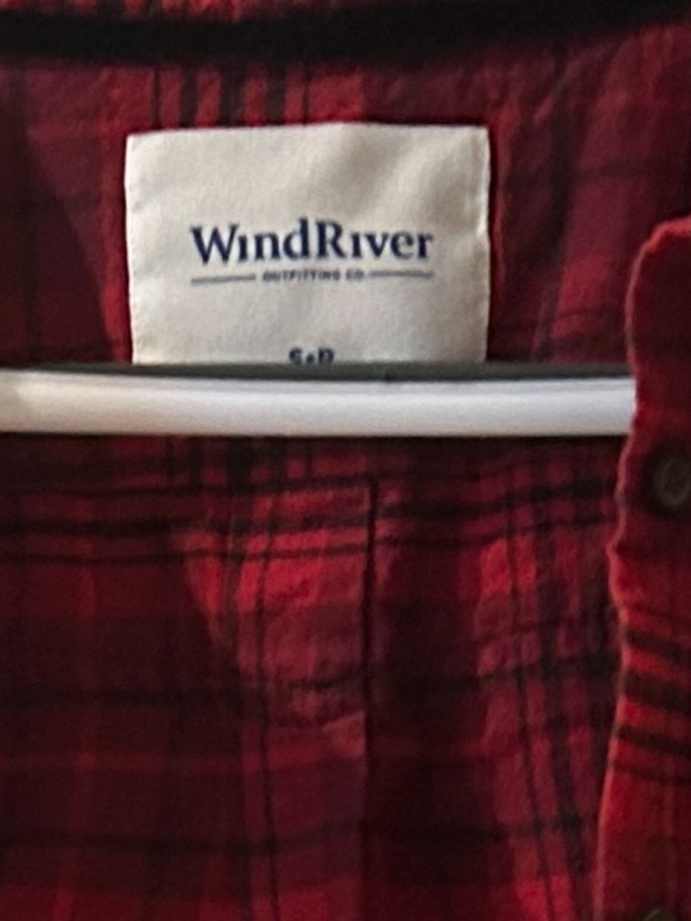 WindRiver Red Plaid Button-Up Shirt - Picture 2 of 3